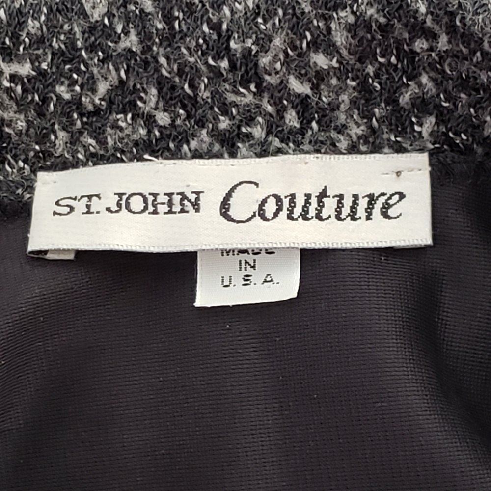 3 Pc St. John Couture Suit Vintage Size 4 - Picture 7 of 11